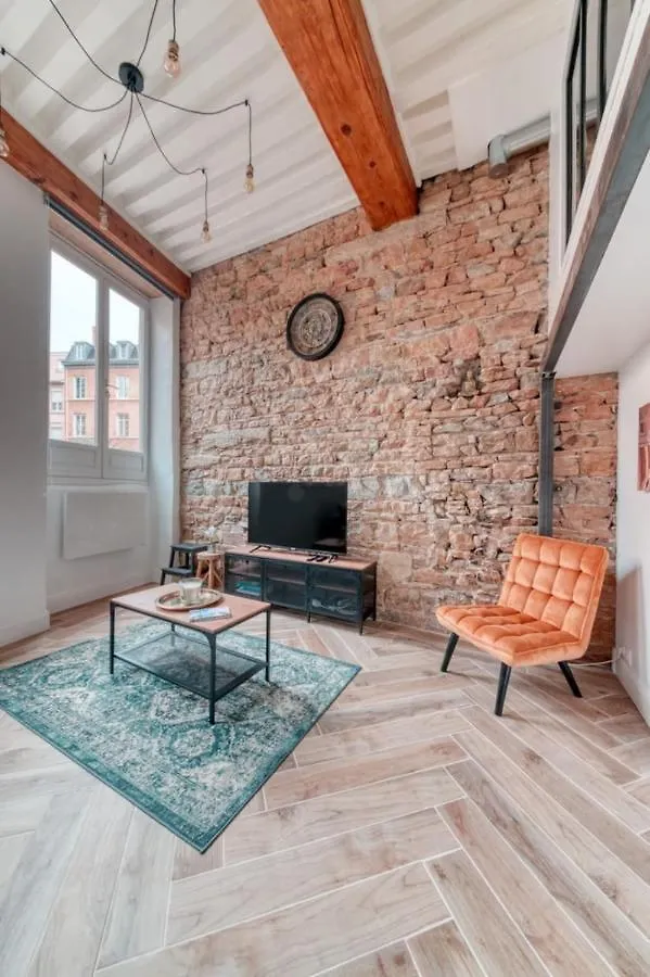 Le Pouteau Authentic Charm 2-Bedroom Apartment In Croix Rousse Lyon
