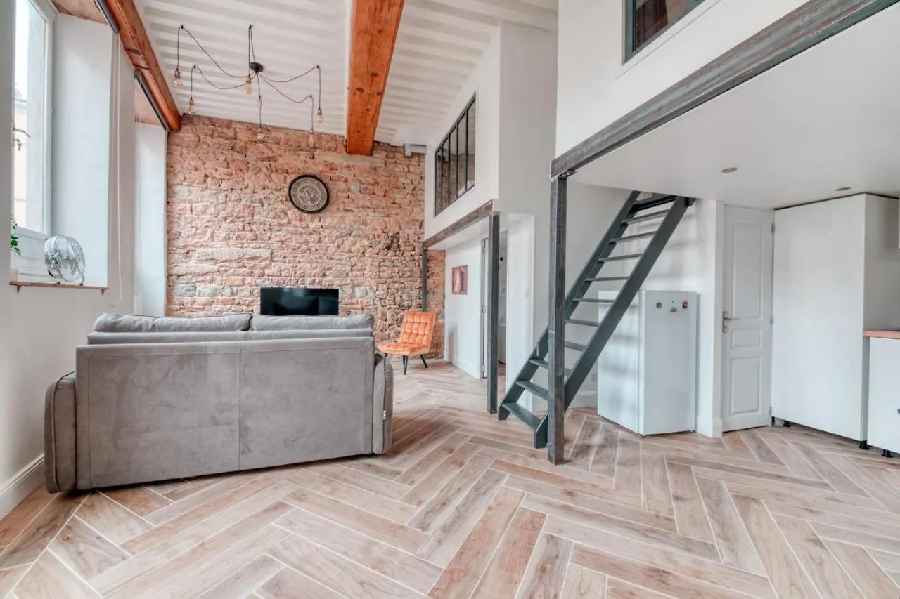 Le Pouteau Authentic Charm 2-Bedroom Apartment In Croix Rousse Lyon France